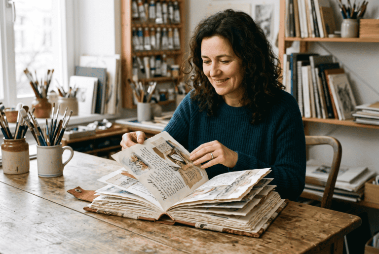 Das Künstlerbuch: Kyra Vertes gibt Einblick in eine Kunstform zwischen Literatur und Bild